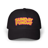 Sunday Funday - Retro Beach & Pool Party Summertime Fun Embroidered Dad Hat