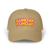 Sunday Funday - Retro Beach & Pool Party Summertime Fun Embroidered Dad Hat