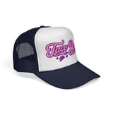 TACO BELLE - funny pun punny cute foodie tacos lover MeshTrucker Cap