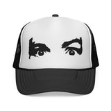 CULT LEADER EVIL EYES - Charles Manson true crime dark horror humor Mesh Trucker Cap