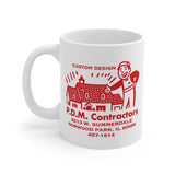 P.D.M. CONTRACTORS - John Wayne Gacy killer business - 11 oz. mug