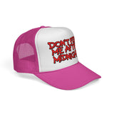 DON'T FEED ME AFTER MIDNIGHT - funny retro 80s 90s humor Mesh Trucker Cap