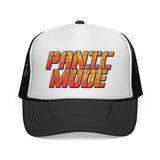PANIC MODE - funny chaos worker panicking retro crazy insane planner Mesh Trucker Cap
