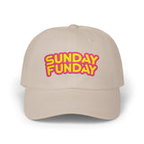 Sunday Funday - Retro Beach & Pool Party Summertime Fun Embroidered Dad Hat