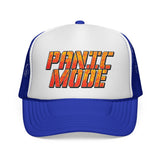 PANIC MODE - funny chaos worker panicking retro crazy insane planner Mesh Trucker Cap