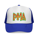 PMA - Positive Mental Attitude Classic Hardcore Punk Inspired Retro DC NY Mesh Trucker Cap