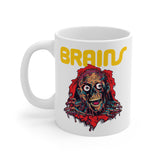 BRAINS - Tarman Zombie Skateboarding Ripper Living Dead Sk8 Mash Up - 11 oz. Mug