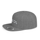 TINFOIL - Hat Funny Conspiracy Theory Pun Alien UFO Lover Punny Sarcastic 6 Panel Flat Snapback Cap